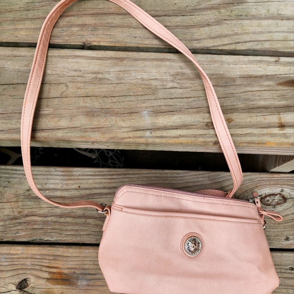 small leather purse